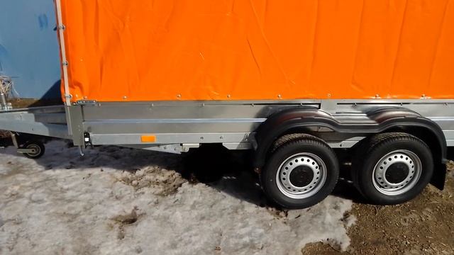 Тяжело ли справляться с двухосным прицепом " Экспедиция" 3600х1500 без авто.