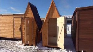 Туалет "Избушка". цена от 21 800 руб. (Дома, Бани, Бытовки в СПб)