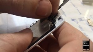 НЕ РАБОТАЕТ КНОПКА HOME НА iPhone 5S.ЗАМЕНА ДИСПЛЕЙНОГО МОДУЛЯ.