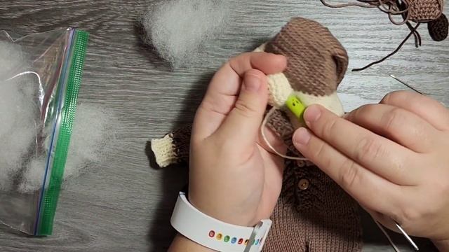 МК Олененок Часть 3 Оформление Спицами на Паола Рейна смотреть онлайн