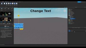 Click Button To Change Text Roblox Studio 2023