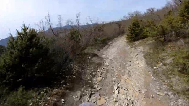 Эндуротропа. Южная Озереевка. Спуск к ул. Аральская. Yamaha TTR250
