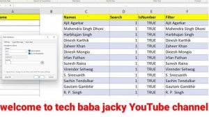 How to Create a Searchable Dropdown List in Excel in Hindi  - Quick and Easy Data Entry Tutorial