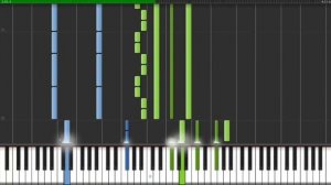 Synthesia - Gladiator - Now We Are Free - Piano Tutorial HD