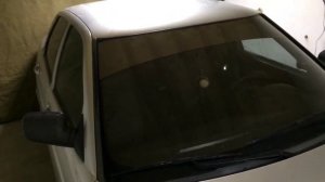 ТОНИРОВКА.НАКЛЕИЛ Полосу на лобовое стекло) (2 УРОК) ПРИОРА