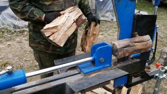 Классный гидравлический дровокол на 6 тонн смотреть онлайн