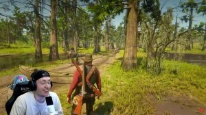 СМОТРИМ Лес который бежит (Tarkov, Sons Of The Forest, RDR2) / РЕАКЦИЯ НА МАРМОКА