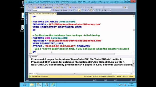 SQL Server Database Recovery Techniques 31
