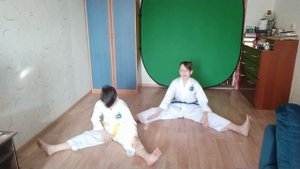 Как проходит разминка, растяжка, техническая. Тхэквондо