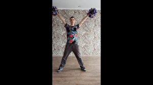 Урок №1 для групп по чир-спорту. (связка для изучения)