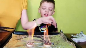 Зрелищный эксперимент для детей. ФАРАОНОВА ЗМЕЯ. A spectacular experiment for children.