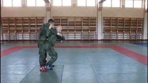 Упражнение 29. Бросок через спину (НФП-2009)