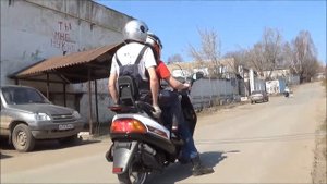 Скутер-макси WARRIOR JET