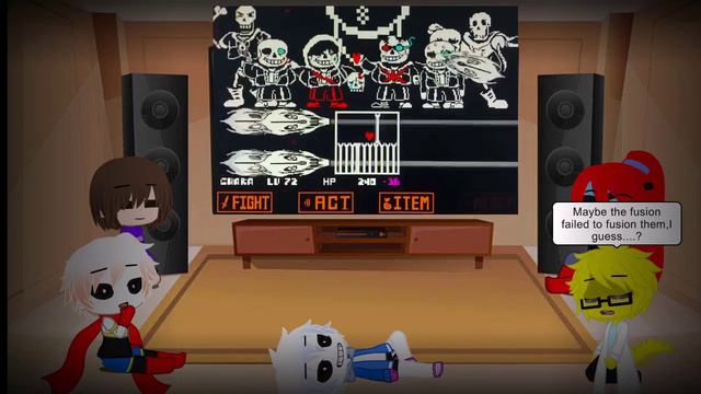 UNDERTALE REACT TO ENDING TIME OCTET FIGHT PHASE 5 (Request) смотреть онлайн