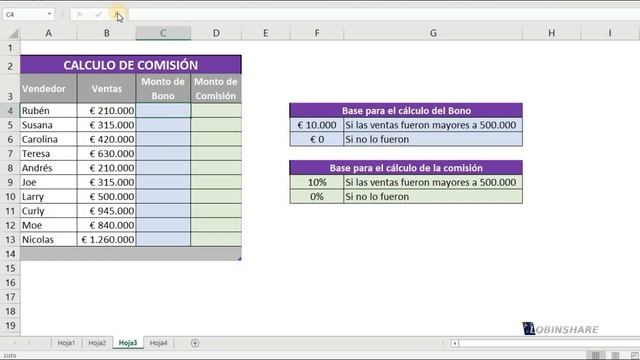 EXCEL 2016 _ Tutorial 20: FUNCIÓN LÓGICA SI смотреть онлайн