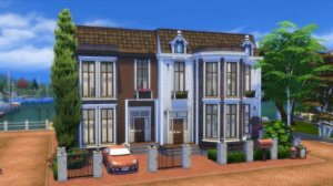 КВАРТИРЫ в Бриндлтон-Бэй | Симс 4 Строительство The Sims 4|Mulena Sims 4