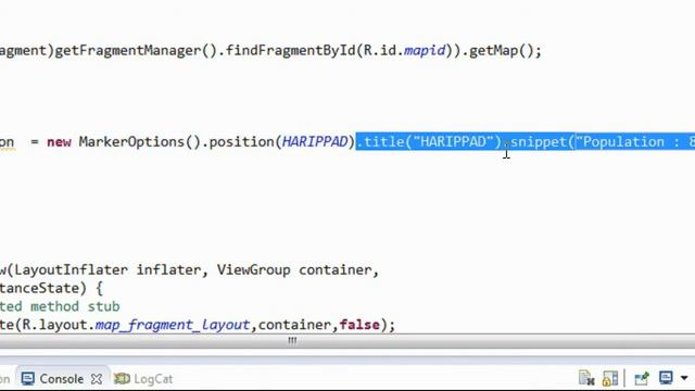 Android tutorial for beginners - 85 - Add info window to Google Map смотреть онлайн