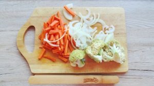 Скумбрия с брокколи в духовке