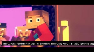 "Мы Пиглины"| Пиглин Реп Minecraft | Реп Пиглинов с Русскими Субтитрами (Перевод в Стиле Субритов)M