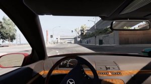 Beamng.drive Mercedes-Benz W220 S500 Driving