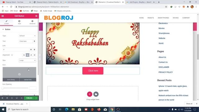 How To Create a Download Button Below the image || Create downloadable image with download button смотреть онлайн