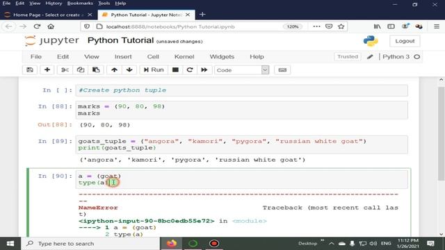 How To Create Python Tuples | Python 4 You | Lecture 122