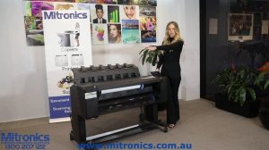 HP Wide Format Designjet T1500 InkJet   How to Replace Ink Cartridge help from Mitronics