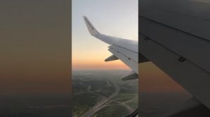 Landing in Tel Aviv International airport Ben Gurion