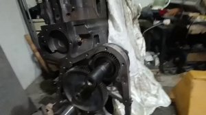 #12 CumminsN14+ Замена сальника и втулки привода компрессора и переднего сальника коленвала