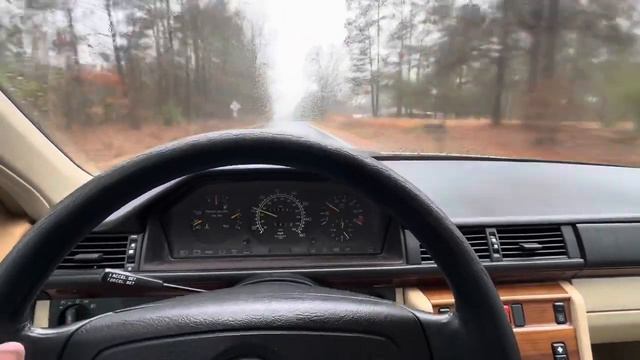 1993 Mercedes Benz 300TE wagon demo смотреть онлайн