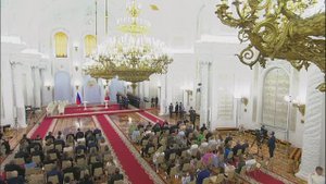 Владимир Путин. Вручение медалей Героя Труда и Государственных премий 12 июня 2024 года.