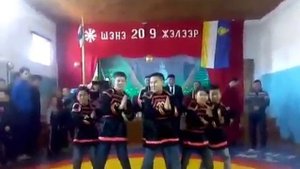 Современный бурятский танец