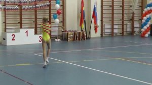 аэробная гимнастика, Студеникина Ксения, Выступление в Советске 8.02.2015