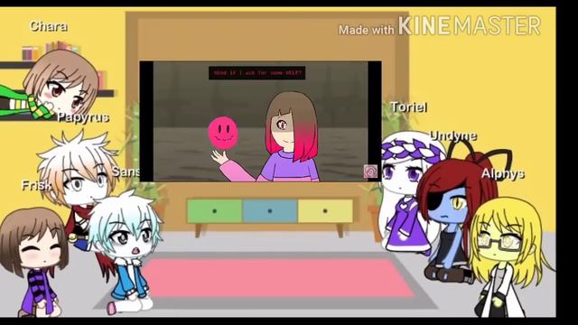 Undertale Reacts to Glitchtale Frisk Vs. Betty | #1 смотреть онлайн