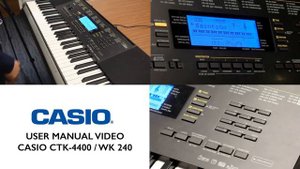 1.3 - Casio CTK-4400/WK-240 Tutorial - Lesson Function