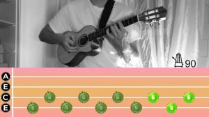 Lil Peep - Star shopping (Tutorial ukulele / разбор на укулеле)