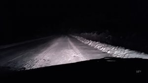 Ravon Nexia R3, свет фар ночью.