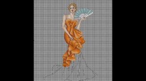 Рисуем схему для вышивки крестиком