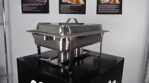 Чафингдиш-мармит GN 1/1 с крышкой, PrestoWare PW-1RE