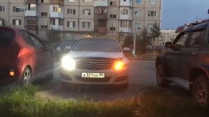 Диодные лампы в габарит, поворот и птф nissan teana