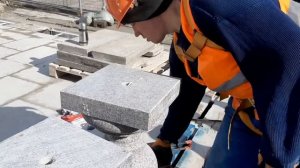 Установка балюстрады на химический Анкер.