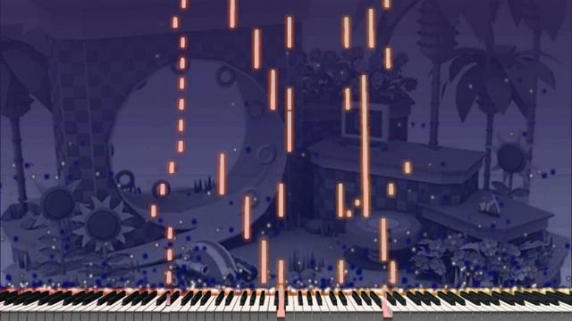 (Piano Acoustic Cover) Sonic - Green Hill "Synthesia Tutorial" смотреть онлайн