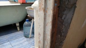 Очистка дверной коробки от краски