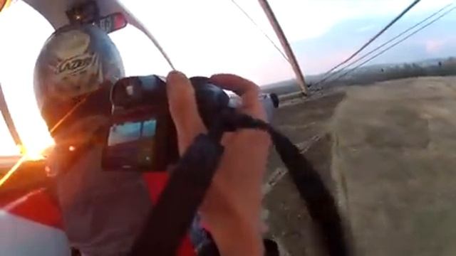 Live. Влог - Первый раз в жизни взлетел в небо, дельтоплан BIMAN смотреть онлайн