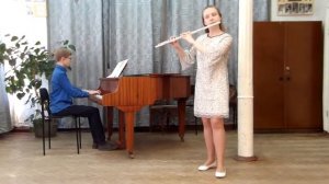 В.А.Моцарт. Анданте C-dur для флейты и фортепиано