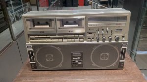 vintagemoscow. магнитола sharp gf 818 (515)