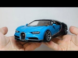 Bugatti Chiron из ПЛАСТИЛИНА сделал своими руками