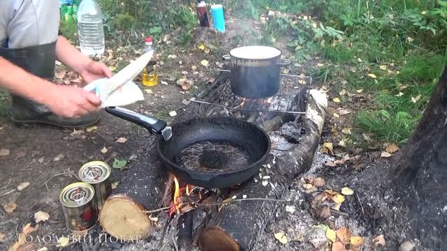 Макароны с Тушенкой в Диком Лесу.