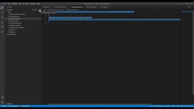 Datapack BASICS Tutorial | Datapacks | Java 1.19 смотреть онлайн