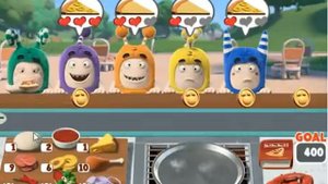 Oddbods games pizza cafe level 1-4
